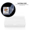 Playing Card Deck Cases Box: 6 Pcs Plastic Empty Playing Card Holder Case Box Storage Organizer Snaps Closed