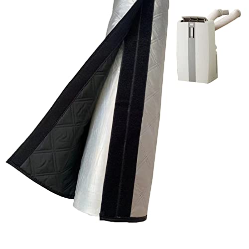 Portable Air Conditioner Hose Cover Wrap, Portable Air Conditioner Hose Insulation, Insulated AC Hose Cover for 5 in and 6 in Diameter Exhaust Hoses Tube