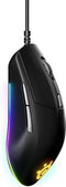 SteelSeries Rival 3 Wired 6-Button 77g Gaming Mouse - Prism 3-Zone RGB Illumination - 8,500 CPI TrueMove Core Optical Sensor