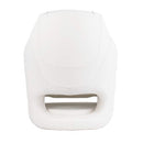 Leader Accessories Two Tone Captains Bucket Seat Boat Seat Premium Sports Flip Up Boat Seat (Model A - White)