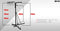 3 in 1 Boxing Punching Bag Stand - 20kg Punch Bag + Speed Ball and Ceiling Ball