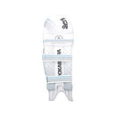 KOOKABURRA Unisex-Youth 5.1 Batting legguards, Ghost Cricket Pads, White, Extra Small Junior Right Hand