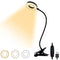 48 LED USB Desk Lamp with Clamp 3 Color 10 Dimming Level, Clip Light Eye Protection Reading Lights, USB Laptop Light for Zoom Meetings, Computer Webcam, Video Conference