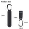 Ganwawo Stroller Hook, 2PCS Portable Stroller Hooks for Hanging, Multipurpose Organizer Hook Clip for Bugaboo,Strollers, wheelchairs,Walkers(Black)