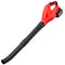 DanYee Cordless Leaf Blowe Cordless Sweeper & Jet Blower Battery & Charger Included, for Leaf Blowing, Dust Vacuuming, Yard, Driveway, Garden (Leaf Blower Red)