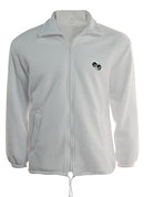 (XX-Large) - Bowls Lawn Bowling Unisex Zipper Polar Fleece Jacket with Logo