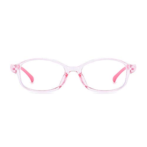 Fantiace Kids Eyeglasses Frame Children Eyewear Student Glasses Clear Lens Girl (Pink)