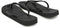 havaianas Unisex's Brasil Flip Flops, Black, 2 US