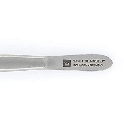 ZOHL Solingen High Precision Eyebrow Tweezers Arched Tip - Made in Germany