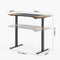Ufurniture Standing Desk Electric Dual Motor Height Adjustable Sit Stand Desk with Automatic Memory Smart Handset Ergonomic Stand up Home Office Workstation 140 * 60cm Splice