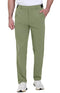 Rdruko Men's Stretch Golf Pants Quick Dry Lightweight Casual Dress Pants with Pockets, Green, 30