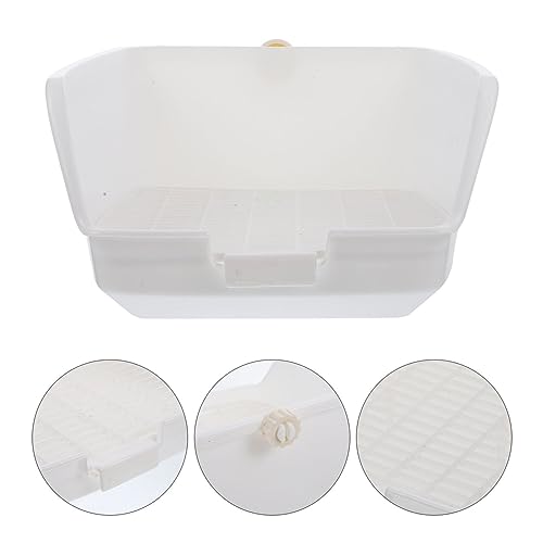 POPETPOP 1pc Rabbit Drawer Rabbit Hutch Indoor Rabbit Potty Training Litter Indoor Rabbit Hutch Bunny Train Potty Queen Bedding Rabbit Toilet Mini Drawers Sand Basin Plastic Multifunction