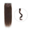 (36cm, Dark Brown) - 2 Pieces Dark Brown Human Hair Clip in Hair Extensions 36cm,Straight Hairpiece about 25g/pc,total 50g