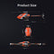 OMPHOBBY M1 EVO RC Helicopter Dual Brushless Motors Direct-Drive Mini RC Helicopters for Adults, 3D Flight Remote Control Airplane 6 Channel Heli BNF Red (Futaba S-FHSS Protocol)
