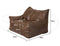 Marlow Bean Bag Chair Cover PU Indoor Home Game Lounger Seat Lazy Sofa Large