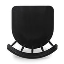 Poly & BARK HAVA Dining Chair,Oak, Black
