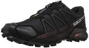 Salomon Men's Speedcross 4 Trail Running Shoes, Black/Black/Black, UK 10/US 10.5