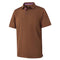 Mens Polo Shirts Short Sleeve Casual Solid Stylish Dry Fit Performance Designed Collared Golf Polo Shirts for Men, Brown, X-Large