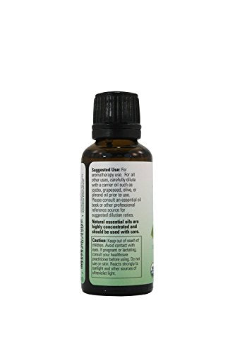 Now Foods, Essential Oil Lemon Organic, 1 Fl Oz