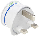 Korjo UK Travel Adaptor, for AU/NZ Appliances, use in UK, England