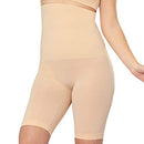 EMPETUA Shapermint High Waisted Shorts - Body Shaper - Shapewear for Women (Large/Medium, Nude)