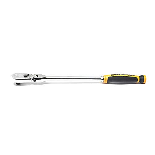 Gearwrench 3/8-inch Drive Cushion Grip Flex Teardrop Ratchet 90 Tooth