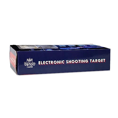 Lehoo Castle Nerf Target, Electronic Shooting Target for Nerf Gun Foam, Digital Target 4 Dart, Nerf Tactical Vest Kit for Boys and Girls