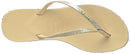 Havaianas Women's Glitter Golden Flip-Flop, Golden, 11.5/13 UK