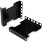 StarTech.com Rail Depth Adapter Kit for Server Racks - 4" Rack Extender - 2U (RDA2U),Black