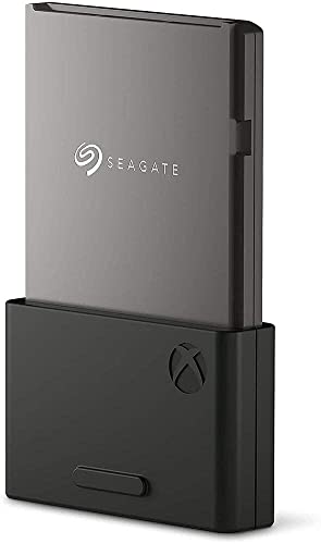 Seagate Expansion Card for Xbox Series X|S, 1 TB Solid State Drive - NVMe Expansion SSD for Xbox Series X|S, 2 yr Rescue Services (STJR1000400), Grey