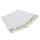 vplus 200 Pack Paper Napkins Guest Towels Disposable Premium Quality 3-ply Dinner Napkins Disposable Soft, Absorbent, Party Napkins Wedding Napkins for Kitchen, Parties, Dinners or Events (Gold)…