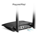 TP-Link 4G LTE Cat4 Router w/ B5 Supported - Wireless N300, 4G/3G Network SIM Slot Unlocked, No Configuration Required (TL-MR100) | AU Version |