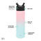 Simple Modern 650mL Summit Water Bottle with Straw Lid - Gifts for Kids Travel Hydro Vacuum Insulated Flask Double Wall Liter - 18/8 Stainless Steel Ombre: Sweet Taffy