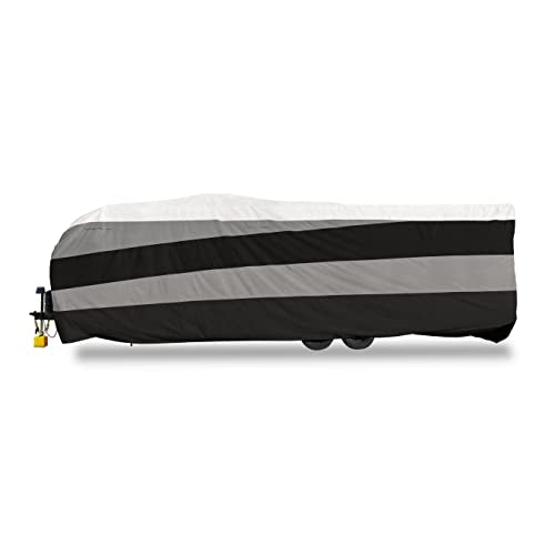 Camco ULTRAGuard Supreme RV Cover | Fits Toy Hauler Trailers 24 to 28-Feet | Extremely Durable Design | Weatherproof with a Dupont Tyvek Top | (56160)