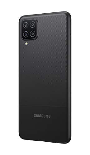 Samsung Galaxy A12, Factory Unlocked Smartphone, Android Cell Phone, Multi-Camera System, Expandable Storage, US Version, 128GB, Black