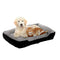 M/L/XL/XXL Calming Bed Fashion & Lovely Dog Cat Sleeping Comfy Cave Washable Mat (M: 72(L)x56(W)x15(H))