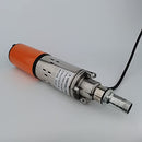 ZHKUO 200W 12V DC Solar Poered Submersible Water Pump 2300L/H 40m/131ft 3 Inch Stainless Steel Deep Well 1 inch Outlet Bore Electric Screw with 7m Cable for Agricultural Irrigation Garden Home Orange