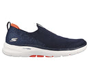 Skechers Go Walk 6-216202, Navy/Orange, 11 Wide