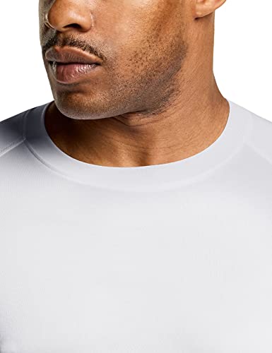 ATHLIO Men's Cool Dry Short Sleeve Compression Shirts