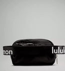 Lululemon Everywhere Belt Bag 1L (Black/White), White, One Size