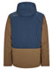 Ziener Men's Tafar Ski Snowboard Jacket, Breathable, Waterproof, walnut dob, 52