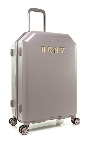 DKNY Luggage 22" Upright with 8 Spinner Wheels, Abs+pc Case, Weekend Bag, Clay, 22" Carry On, Luggage 21" Upright with 8 Spinner Wheels, Abs+pc Case, Weekend Bag