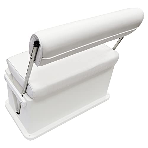 Wise Livewell-Baitwell Cooler Seat, Cuddy Brite White