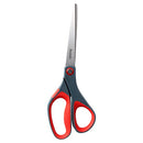 Scotch Precision Scissors 8 inches (20.3cm) 1448, Grey/Red