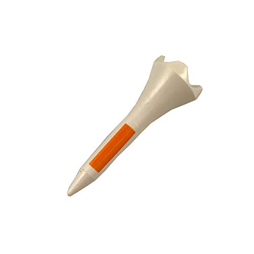 Pride Professional Tee System Evolution Golf Tee, Orange, 3.8 cm Length, 30 Counts