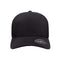 Flexfit Men's Flexfit Delta Seamless Cap Hat, Black, Large-X-Large US