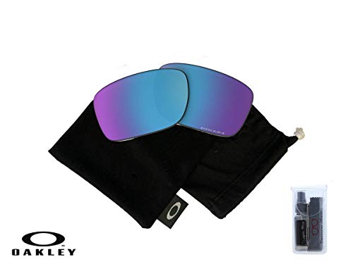 Original Turbine OO9263 PRIZM Sapphire Iridium Replacement Lenses For Men For Women + BUNDLE with Microfiber Cloth Bag