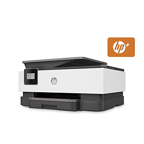 HP OfficeJet 8012e All in One Colour Printer with 6 Months of Instant Ink with HP+, Black/White