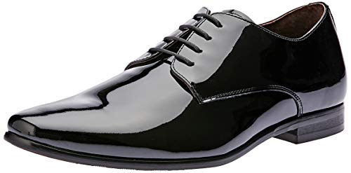 Julius Marlow Men's Jet Dress Shoe, Black Patent, UK 7/US 8