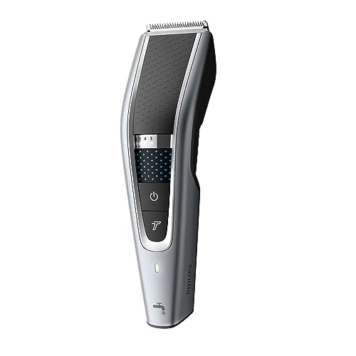 Philips Washable Hair Clipper Series 5000 With 28 Length Settings (0.5-28mm) and 90 Min Cordless Use/1hr Charge, HC5630/15